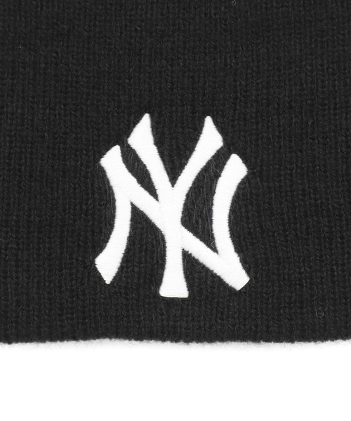 '47（フォーティーセブン）の「’47BRANDフォーティーセブン ニット帽 ビーニー NYニューヨークヤンキース（ニットキャップ/ビーニー・メンズ・ブラック/ブラック系/ホワイト/レッド・FREE）」の7枚目の写真