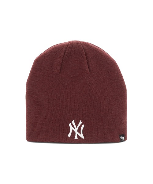 '47（フォーティーセブン）の「’47BRANDフォーティーセブン ニット帽 ビーニー NYニューヨークヤンキース（ニットキャップ/ビーニー・メンズ・ブラック/ブラック系/ホワイト/レッド・FREE）」の17枚目の写真