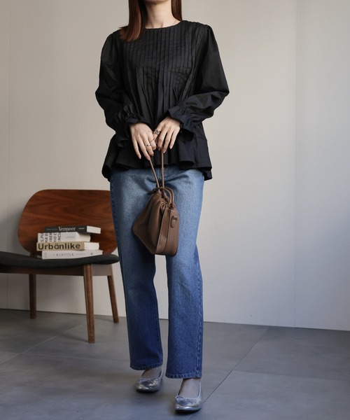 model:162cm　着用サイズ:F