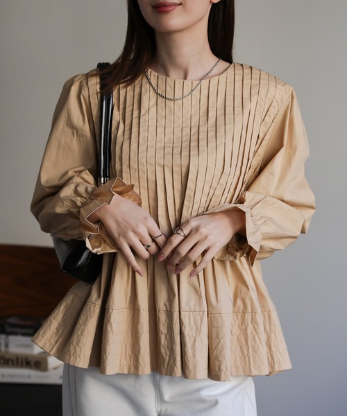 model:162cm　着用サイズ:F