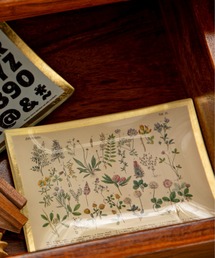 MILLION CARATS（ミリオンカラッツ）の「《Arti》海外アンティークの趣を楽しむ、個性豊かな柄が魅力のガラストレイ　Rectangle S size（インテリア雑貨）」