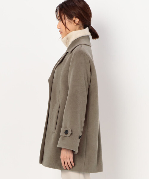 K.T KIYOKO TAKASE(キヨコタカセ)の「〔 Sサイズ 〕 アンゴラウール ピーコート(ピーコート・レディース・ブラック・5号)」の15枚目の写真