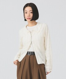 Ray BEAMS | カット ジャカード ジップ シャツ(Tシャツ/カットソー)