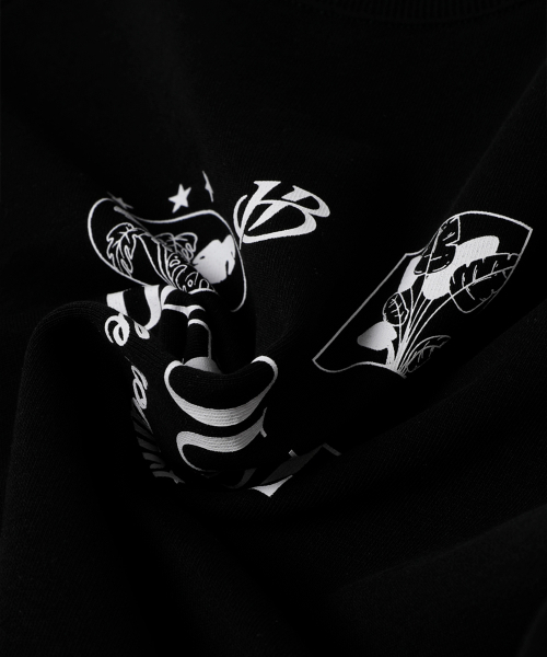 BEARHOUSE(ベアハウス)の「コートニ(Cotny)ショートスウェット_BK(スウェット・メンズ・その他・X-LARGE/MEDIUM/LARGE)」の3枚目の写真