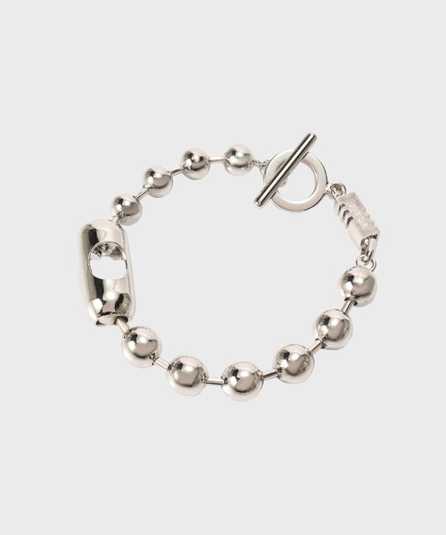 Jieda(ジエダ)の「JIEDA / ジエダ BALL CHAIN BRACELET(ブレスレット・メンズ・ゴールド/シルバー・FREE)」の2枚目の写真
