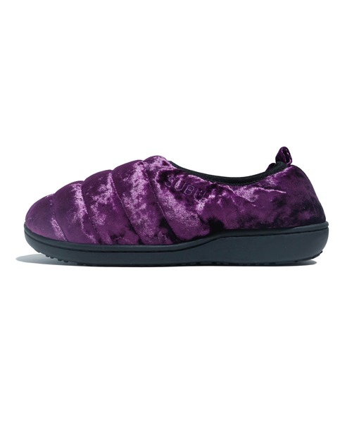 SUBU(スブ)の「SUBU / VAMP VELVET / PURPLE(スリッポン・メンズ・パープル・00/0/1/2/3/4)」の2枚目の写真
