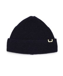 UNDERCONTROL STUDIO（アンダーコントロールスタジオ）の「冬ショートビーニー WATCH CAP / ラムウール / HTネイビー（ニットキャップ/ビーニー）」