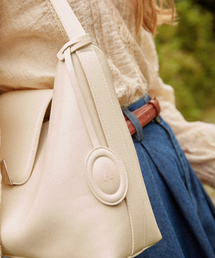 VALLUAT（バリュエット）の「Gleam mirror bag charm_Ivory（チャーム）」