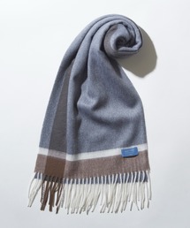 ROBERT FRASER（ロバートフレイザー）の「【Robert Fraser】カシミア100％　チェック柄RFマフラー（マフラー）」