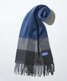 ROBERT FRASER（ロバートフレイザー）の「【Robert Fraser】カシミア100％　チェック柄RFマフラー（マフラー）」