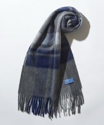 ROBERT FRASER（ロバートフレイザー）の「【Robert Fraser】カシミア100％　チェック柄RFマフラー（マフラー）」