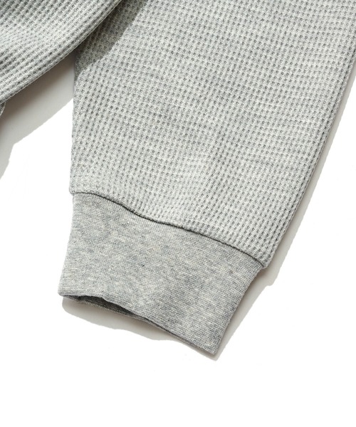 MAISON CLUB(メゾンクラブ)の「【MAISON CLUB】Thermal Crewneck Sweater Tee KKP/ サーマルクルーネックスウェット(スウェット・メンズ・ブラック/グレー/ホワイト・L/M)」の8枚目の写真