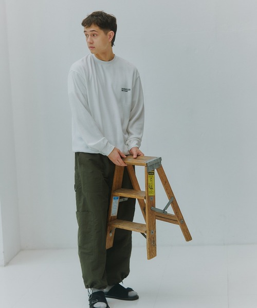 MAISON CLUB(メゾンクラブ)の「【MAISON CLUB】Thermal Crewneck Sweater Tee KKP/ サーマルクルーネックスウェット(スウェット・メンズ・ブラック/グレー/ホワイト・L/M)」の21枚目の写真