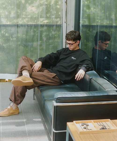 MAISON CLUB(メゾンクラブ)の「【MAISON CLUB】Thermal Crewneck Sweater Tee KKP/ サーマルクルーネックスウェット(スウェット・メンズ・ブラック/グレー/ホワイト・L/M)」の17枚目の写真