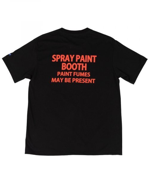 STAFF ONLY(スタッフオンリー)の「PAINT BOOTH TEE (BLACK)(Tシャツ/カットソー・レディース・その他・MEDIUM/LARGE)」の1枚目の写真
