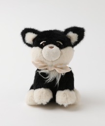 moncheri（モンシェリ）の「黒いいぬさんぬいぐるみ【音が鳴るおもちゃ】（ペット用おもちゃ）」