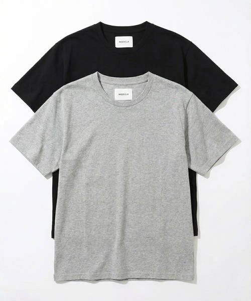MAISON CLUB(メゾンクラブ)の「【MAISON CLUB】Premium Cotton Comfort 2Pack Tee /プレミアムコットンコンフォートパックTシャツ 2パック WILL(Tシャツ/カットソー・メンズ・ホワイト/その他3/ブラック/その他2/その他1・L/XL/S/M)」の22枚目の写真