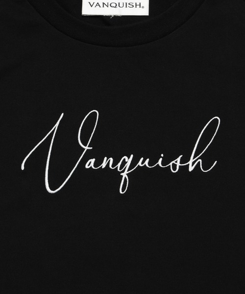 VANQUISH（ヴァンキッシュ）の「VANQUISH / ヴァンキッシュ Handwritten Design Shoulder Pads 半袖Tシャツ（Tシャツ/カットソー・メンズ・ブラック/ホワイト・M/L/XL）」の10枚目の写真
