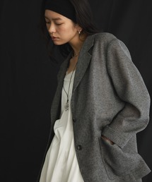 Doux archives | 【展示会人気NO.1！】カラミツイードメッシュジャケット(テーラードジャケット)