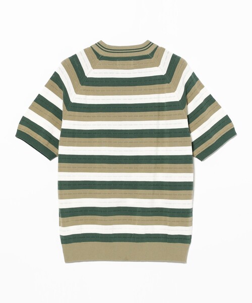 BEAMS PLUS(ビームスプラス)の「Knit Tee Stripe(Tシャツ/カットソー・メンズ・グレー/オリーブ/ラベンダー・X-LARGE/MEDIUM/SMALL/LARGE)」の19枚目の写真