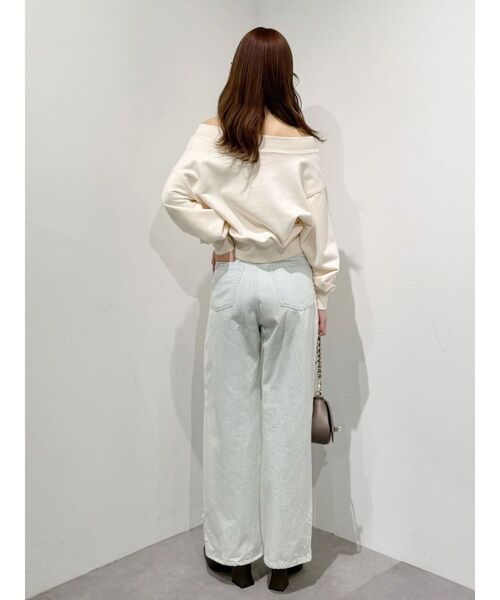 MERCURYDUO（マーキュリーデュオ）の「パールデニムパンツ（デニムパンツ・レディース・ブルー/ライトブルー・SMALL/MEDIUM）」の19枚目の写真