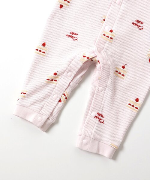 apres les cours（アプレレクール）の「ワッフルカバーオール（ロンパース・キッズ・ピンク/その他3/サックスブルー/アイボリー・80/70/60）」の13枚目の写真