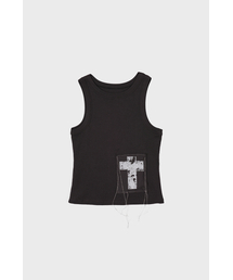 DARED（デェアド）の「STITCHED PATCH TOP（その他トップス）」