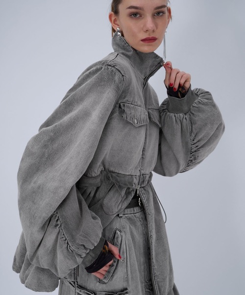 MA-1ライクペプラムブルゾン(HARE)（ブルゾン）｜HARE（ハレ）の