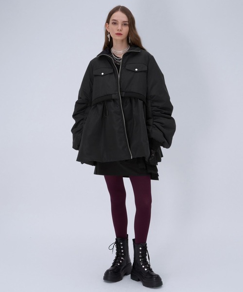 セール】MA-1ライクペプラムブルゾン(HARE)（ブルゾン）｜HARE（ハレ