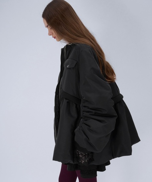 HARE（ハレ）の「MA-1ライクペプラムブルゾン(HARE)（ブルゾン）」 - WEAR