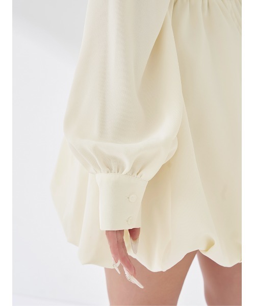 Darich（ダーリッチ）の「ウエストコルセットバルーンミニワンピース