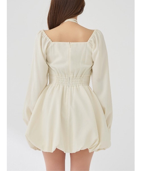 Darich（ダーリッチ）の「ウエストコルセットバルーンミニワンピース