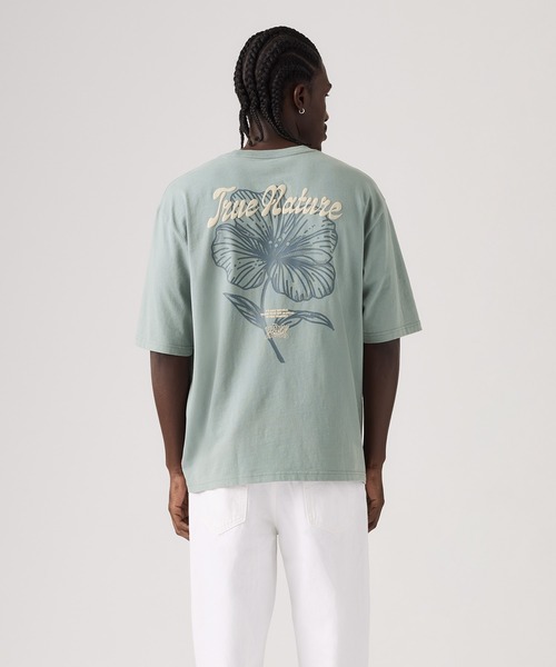Levi's(リーバイス)の「Levi's/リーバイス ハーフスリーブTシャツ(Tシャツ/カットソー・メンズ・グリーン・XL/L/M/S)」の2枚目の写真
