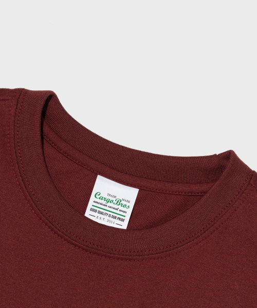 CARGOBROS(カーゴブロス)の「テックウィンドオーバー半袖Tシャツ(ワイン)(Tシャツ/カットソー・メンズ・その他・2XL/L/M/S/XL)」の3枚目の写真