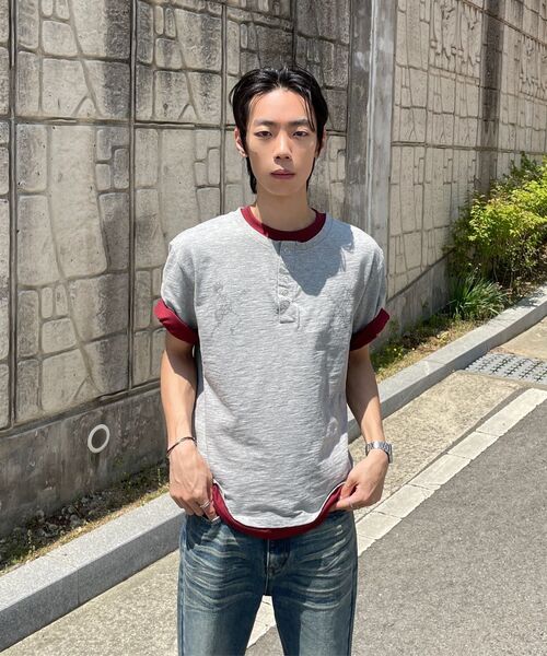 CARGOBROS(カーゴブロス)の「テックウィンドオーバー半袖Tシャツ(ワイン)(Tシャツ/カットソー・メンズ・その他・2XL/L/M/S/XL)」の6枚目の写真