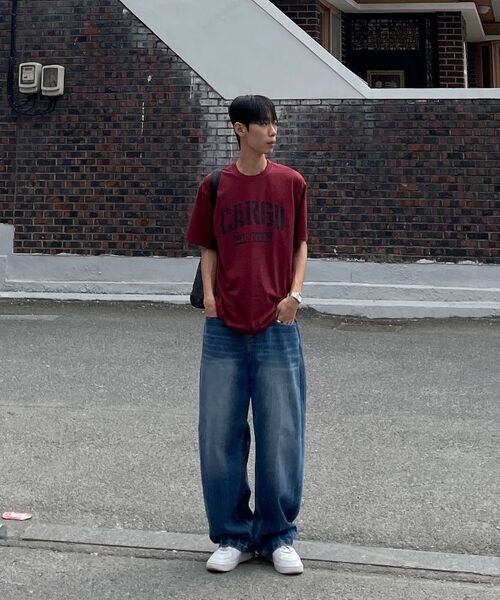 CARGOBROS(カーゴブロス)の「テックウィンドオーバー半袖Tシャツ(ワイン)(Tシャツ/カットソー・メンズ・その他・2XL/L/M/S/XL)」の9枚目の写真