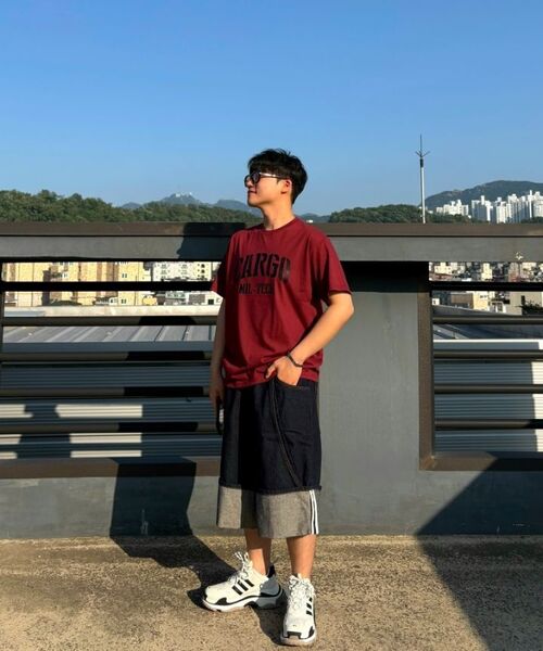 CARGOBROS(カーゴブロス)の「テックウィンドオーバー半袖Tシャツ(ワイン)(Tシャツ/カットソー・メンズ・その他・2XL/L/M/S/XL)」の10枚目の写真