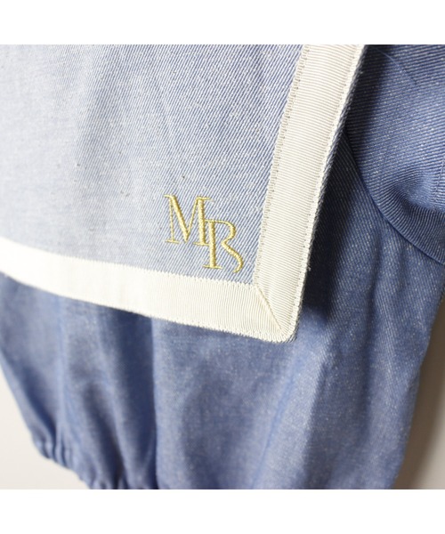 maarook（マルーク）の「ネップデニムセーラーブラウス（シャツ/ブラウス・キッズ・ブルー・130cm/110cm/100cm/120cm/90cm）」の13枚目の写真