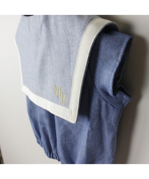 maarook（マルーク）の「ネップデニムセーラーブラウス（シャツ/ブラウス・キッズ・ブルー・130cm/110cm/100cm/120cm/90cm）」の14枚目の写真