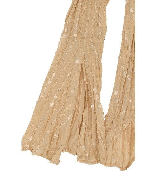 Ameri（アメリ）の「TULLE FRINGE WASHER BLOUSE（シャツ/ブラウス・レディース・アイボリー/ブラック/ベージュ・FREE）」の9枚目の写真