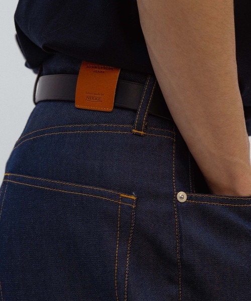 ADAM ET ROPE'(アダムエロペ)の「【NIKKE】ストレート デニム スラックス / ADAM ET ROPE' JEANS -IMAG-(スラックス・メンズ・ブラック系その他2/ブラック/ネイビー・XL/L/M/S)」の19枚目の写真