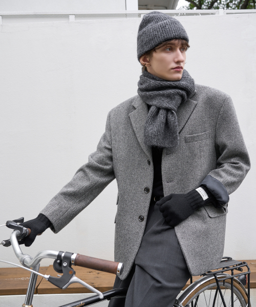 TRIP LE SENS（トリップ ル センス）の「[F/W]ツーフラップポケット3Bブレザー_ヘリンボーンブラック（テーラードジャケット・メンズ・その他・M/L）」の5枚目の写真