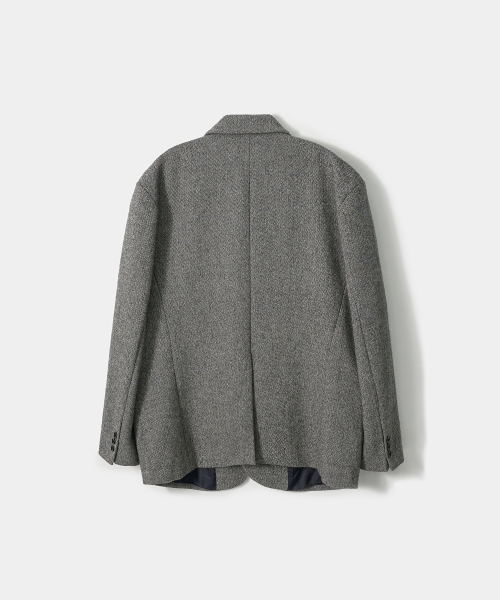 TRIP LE SENS（トリップ ル センス）の「[F/W]ツーフラップポケット3Bブレザー_ヘリンボーンブラック（テーラードジャケット・メンズ・その他・M/L）」の7枚目の写真