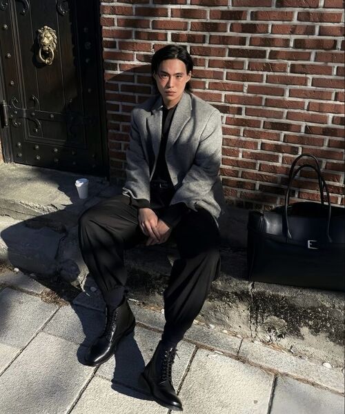 TRIP LE SENS（トリップ ル センス）の「[F/W]ツーフラップポケット3Bブレザー_ヘリンボーンブラック（テーラードジャケット・メンズ・その他・M/L）」の13枚目の写真