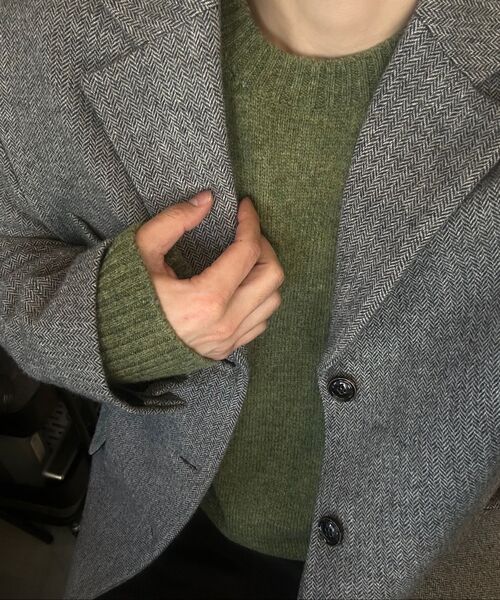TRIP LE SENS（トリップ ル センス）の「[F/W]ツーフラップポケット3Bブレザー_ヘリンボーンブラック（テーラードジャケット・メンズ・その他・M/L）」の16枚目の写真