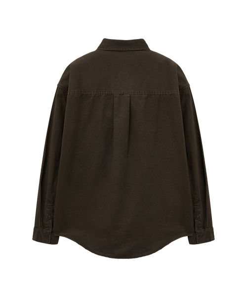 Big Unionの「モールスキンリベットポケットシャツ(ブラウン)(シャツ/ブラウス・メンズ・その他・S/M/L)」の4枚目の写真