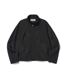 DAUSPICE（ディーオスピス）の「Ripstop Track Jacket Black（ナイロンジャケット）」