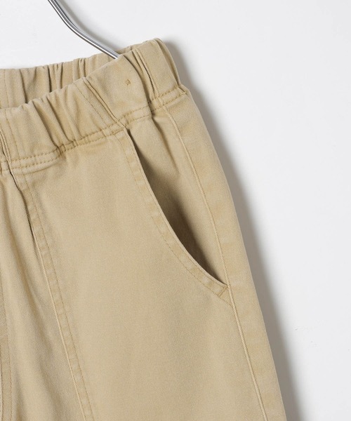 GLOBAL WORK（グローバルワーク）の「スゴラクストレッチベイカーパンツ/625173（デニムパンツ・キッズ・ブラウン/ブルー/グレイッシュベージュ/ベージュ・160cm/150cm/140cm/130cm）」の8枚目の写真