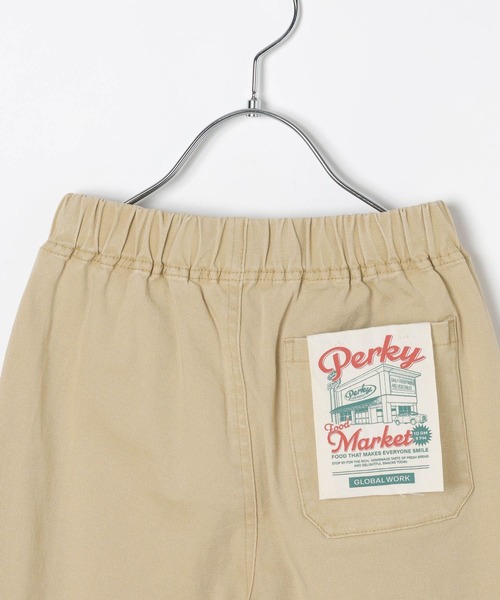 GLOBAL WORK（グローバルワーク）の「スゴラクストレッチベイカーパンツ/625173（デニムパンツ・キッズ・ブラウン/ブルー/グレイッシュベージュ/ベージュ・160cm/150cm/140cm/130cm）」の11枚目の写真