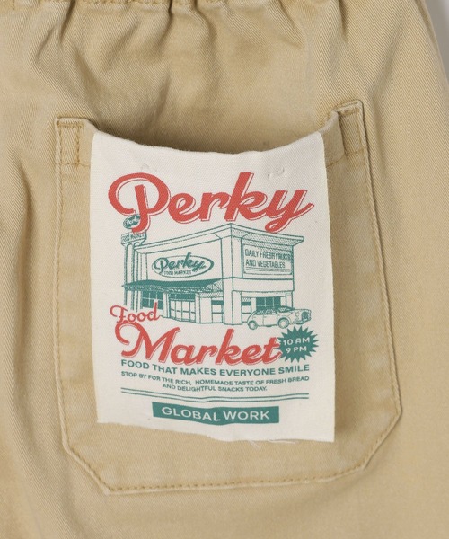 GLOBAL WORK（グローバルワーク）の「スゴラクストレッチベイカーパンツ/625173（デニムパンツ・キッズ・ブラウン/ブルー/グレイッシュベージュ/ベージュ・160cm/150cm/140cm/130cm）」の13枚目の写真